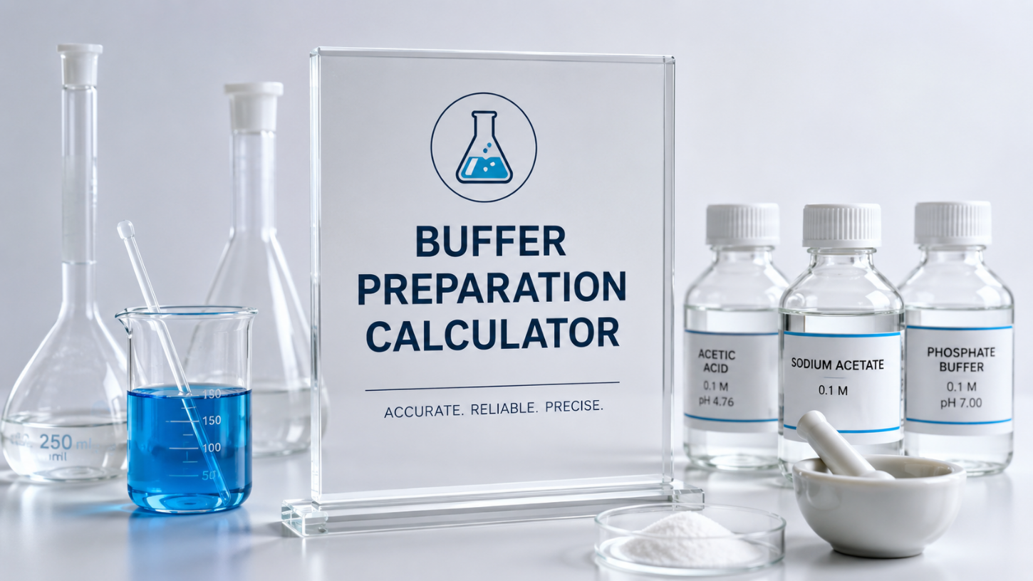 Buffer Preparation Calculator